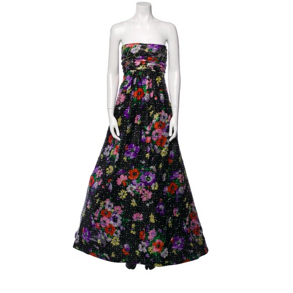 Arnold Scaasi Vintage Evening Gown XS - Picture 1 of 14